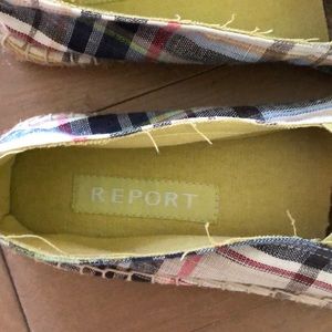 Report Shoes - Report madras espadrilles Report Shoes - Report madras espadrilles